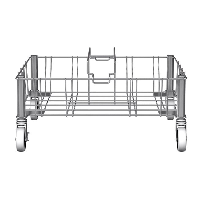 PLATAFORMA RODANTE ACERO INOXIDABLE SLIM JIM DOBLE