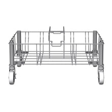 PLATAFORMA RODANTE ACERO INOXIDABLE SLIM JIM DOBLE