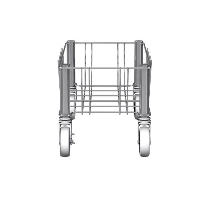 PLATAFORMA RODANTE ACERO INOXIDABLE SLIM JIM SENCILLA