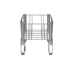 PLATAFORMA RODANTE ACERO INOXIDABLE SLIM JIM SENCILLA