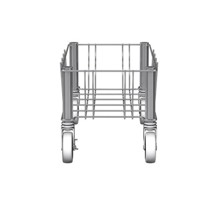 PLATAFORMA RODANTE ACERO INOXIDABLE SLIM JIM SENCILLA