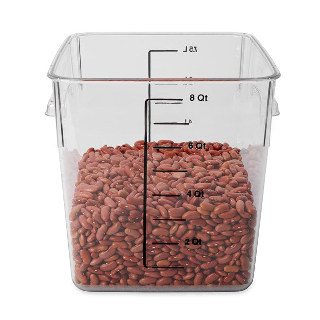 CONTENEDOR CUADRADO AHORRA ESPACIO, 8 QT