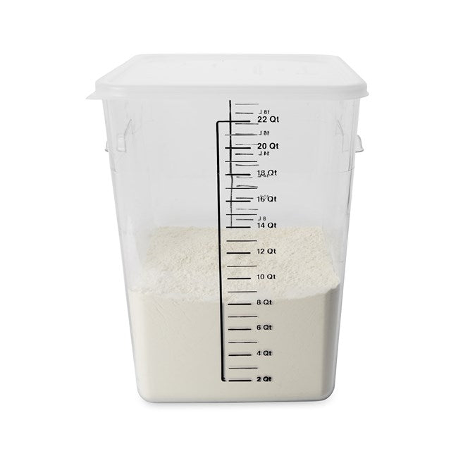 CONTENEDOR CUADRADO AHORRA ESPACIO, 22 QT