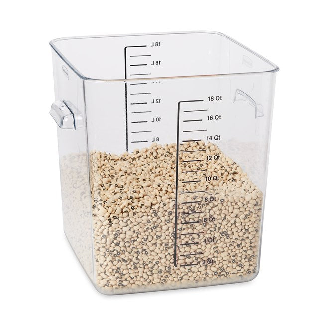 CONTENEDOR CUADRADO AHORRA ESPACIO, 18 QT