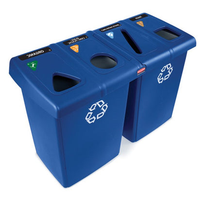 ESTACIÓN DE RECICLAJE GLUTTON 4 CATEGORÍAS