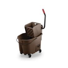 BALDE Y EXPRIMIDOR WAVEBRAKE CON PRENSA LATERAL, 35 QT