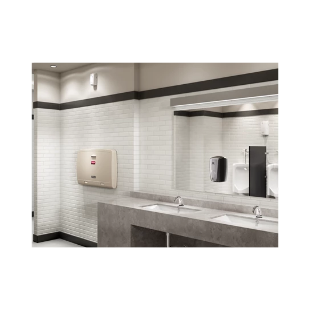 ESTACIÓN HORIZONTAL PARA CAMBIO DE PAÑALES, PLATA
