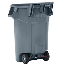 CONTENEDOR BRUTE CON RUEDAS VENTILADAS, 44 GAL