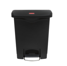 CONTENEDOR DE PEDAL STREAMLINE STEP ON RESINA FRONT STEP, 8 GAL