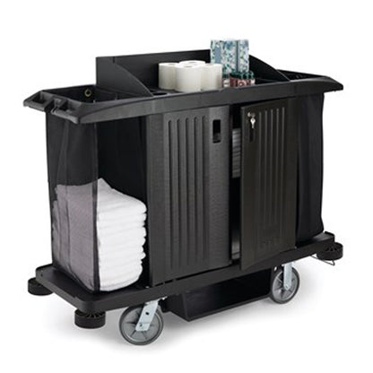 Carro Ejecutivo Rubbermaid Tamaño Completo con Puertas