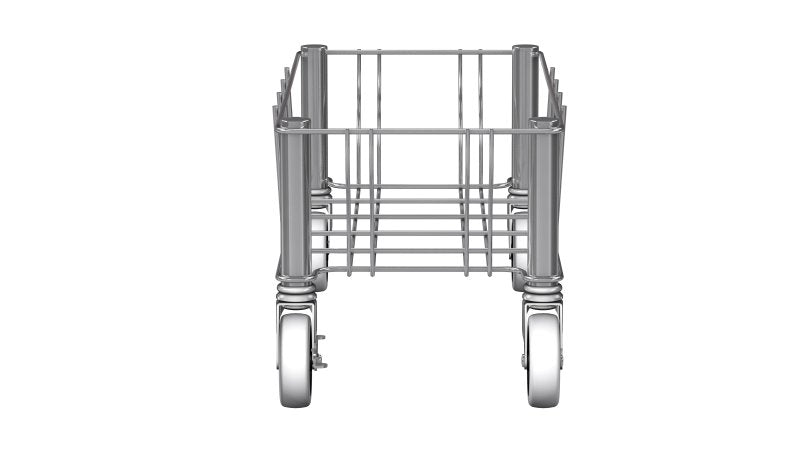 Carro SLIM JIM® de Acero Inoxidable